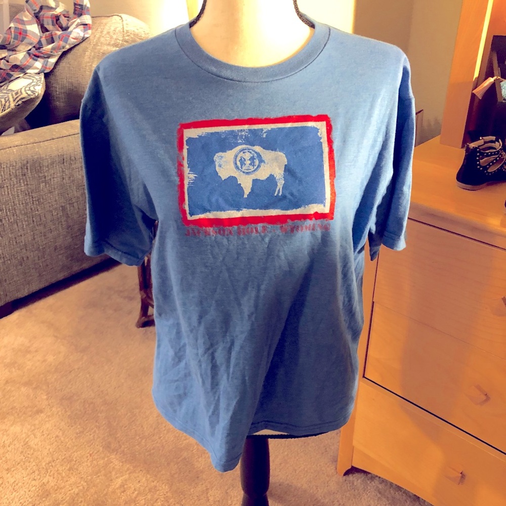 🐂🐏🐑Jackson Hole Wyoming Vintage ⭐️⭐️ Tee 🐃🐏🦙